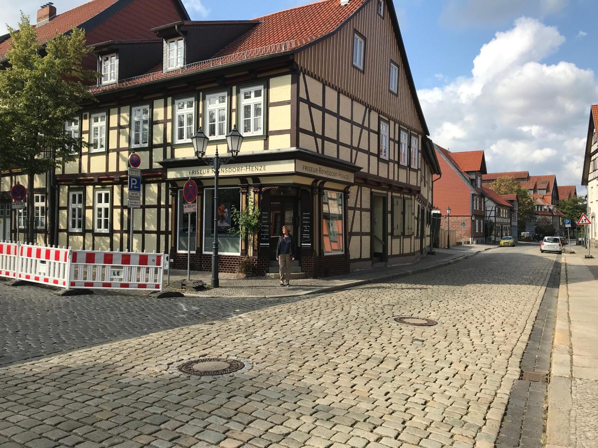 Ferienwohnung Am Lehof Quedlinburg Exterior foto